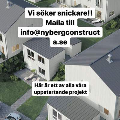 Instagram bild - Tapetserare & måleri i Stockholm - Vi söker snickare!
Maila till info@nybergconstructa.se för mer information.